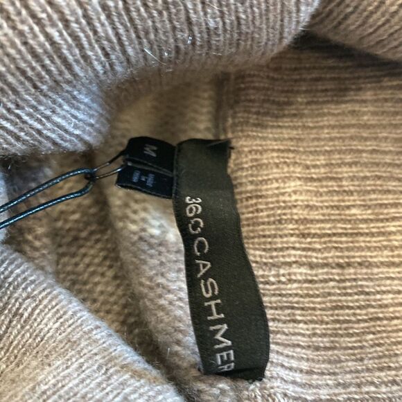 NEW 360 Cashmere Zorana Earthy Color block Oversized Sweater Med - Picture 8 of 10